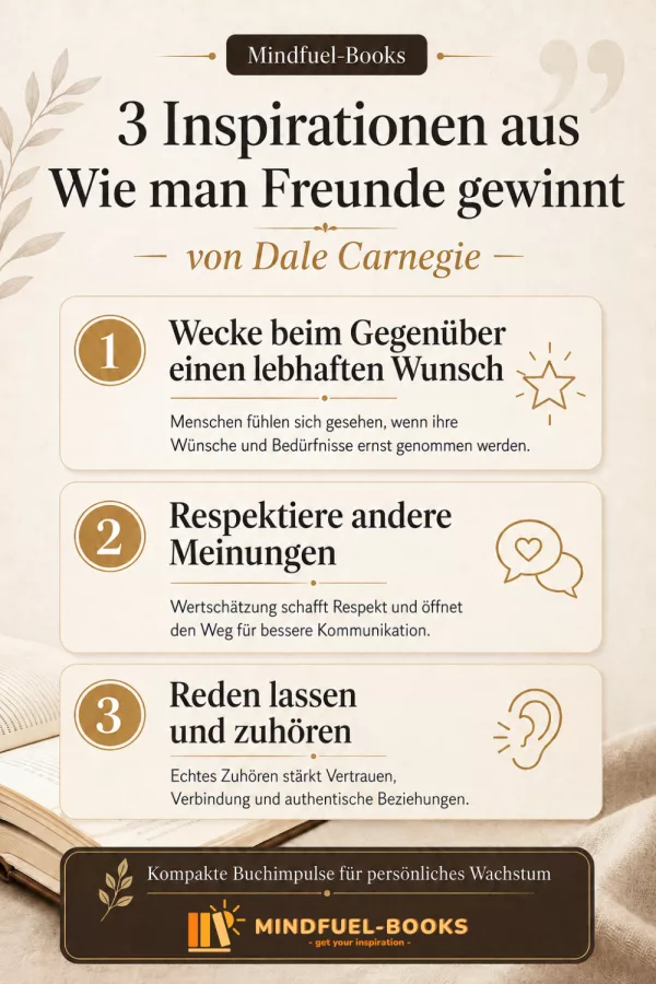 Wie man Freunde gewinnt - 3 Inspirationen für bessere Kommunikation