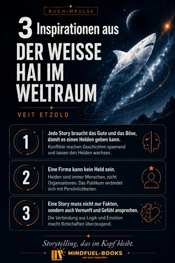 Der weiße Hai im Weltraum – Storytelling im Business Der weiße Hai im Weltraum – Storytelling im Business