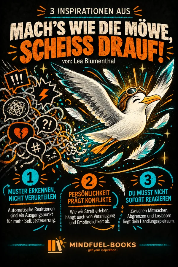Mach's wie die Möwe, scheiß drauf! - Wann wird der Wunsch nach Harmonie zur Falle für die eigene Selbstachtung?